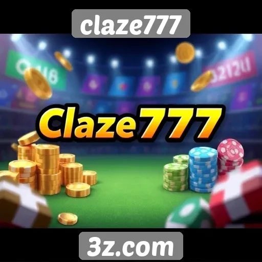 Plataforma Claze777 oferece diversidade em jogos online